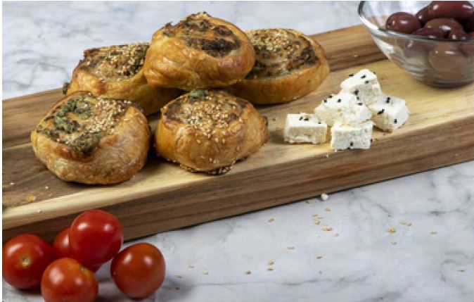 FROZEN - DAIRY - Spinach Bourekas Filas (5kg/11lbs)