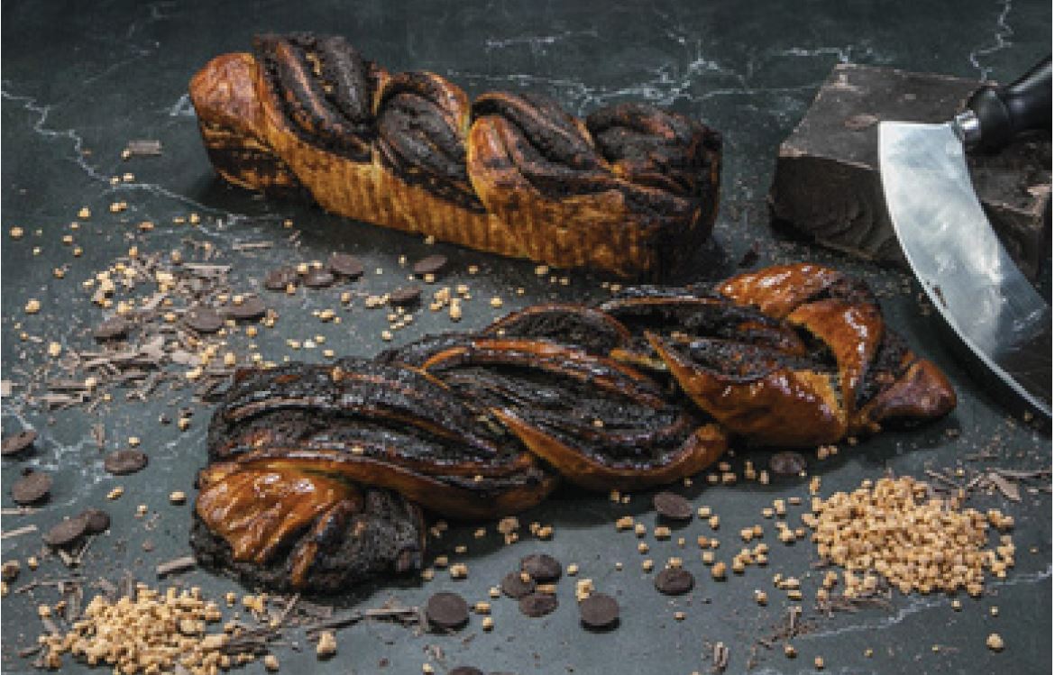 FROZEN - PARVE - Krantz Cake Chocolate Walnut (Babka)