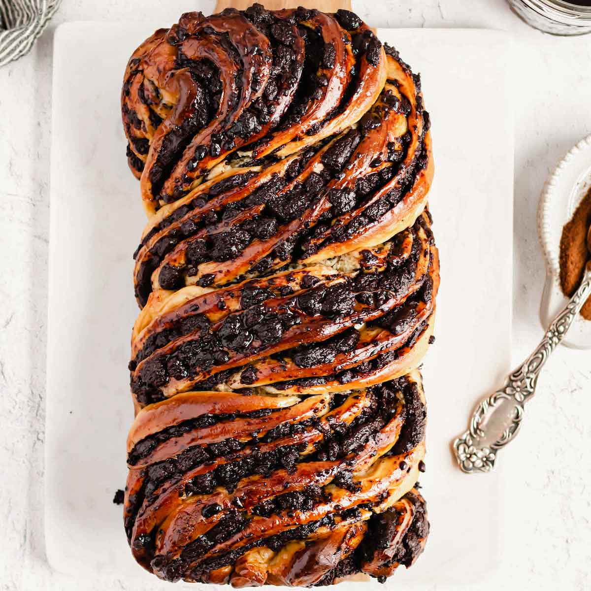 FROZEN - PARVE - Krantz Cake Chocolate (Babka)