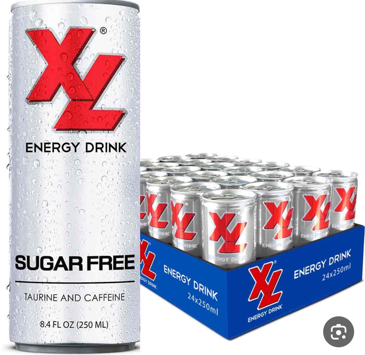 XL- Energy Drink Sugar Free (250ml)