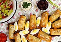FROZEN - PARVE - Eggplant Bourekas (5kg/11lbs)