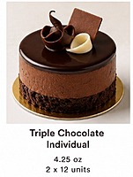 La Marguerite - Triple Chocolate Cake (4.25oz)