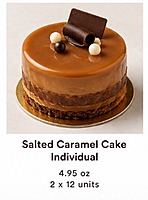 La Marguerite - Salted Caramel Cake (4.95oz)