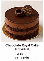 La Marguerite - Chocolate Royal Cake (4.95oz)