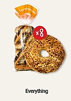 Just Bagels - Bagels Everything 6pk (4oz)