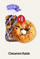 Just Bagels - Bagels Raisin 6pk (4oz)