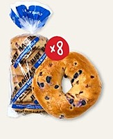 Just Bagels - Bagels Blueberry 6pk (4oz)
