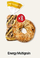 Just Bagels - Bagels Energy 6pk (4oz)